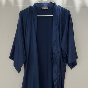 satin robe